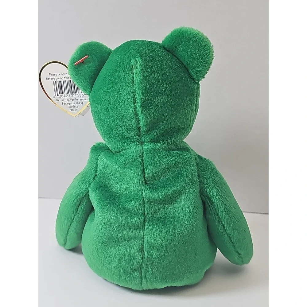 Ty Beanie Baby Erin The Bear‎ 1997 Retired Plush Toy (2)